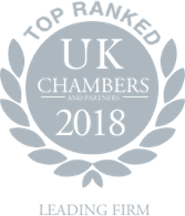 UK Chambers & Partners Leading Firm 2018